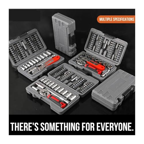 Set de herramientas manuales 1/4 3/8'' con llave de torque miniatura 2