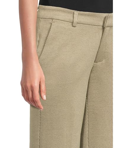 Liverpool Los Angeles Women's Kelsey Knit Wide Leg Trouser 31", Artichoke/Cream Birdseye, 104