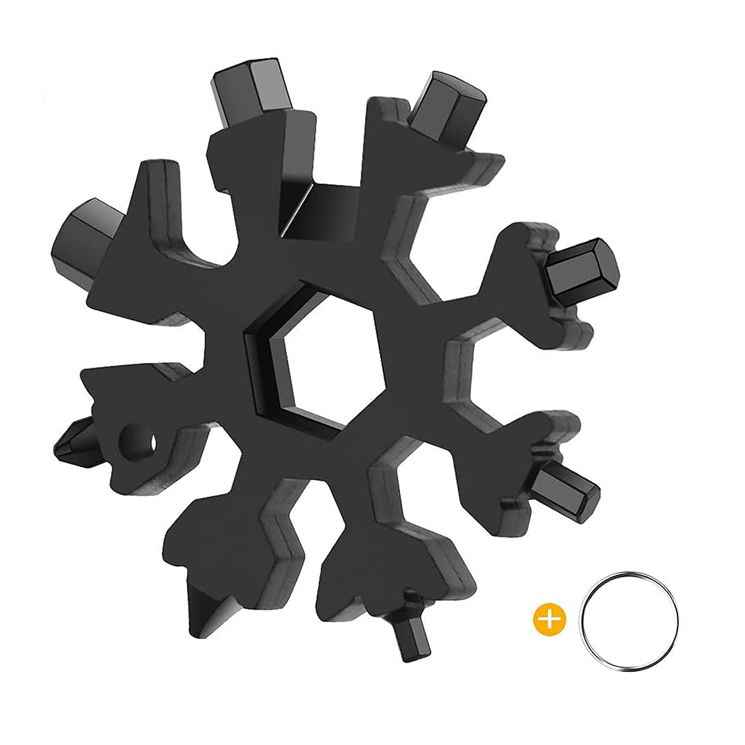 See full amazon price history chart for wifawuna Alloy Steel Snowflake Multi-Tool, 18-In-1 Snowflake Multi-Tool Bottle Opener/Flat Head Phillips Screwdriver Kit/Wrench, With Keychain, Great Christmas Gift (Black) wifawuna Alloy Steel Snowflake Multi-Tool, 18-In-1 Snowflake Multi-Tool Bottle Opener/Flat Head Phillips Screwdriver Kit/Wrench, With Keychain, Great Christmas Gift (Black) (B09KBFNTXS) Amazon Price History, Amazon Price Tracker