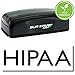 Large Pre-Inked Hipaa Stamp (Black Ink)