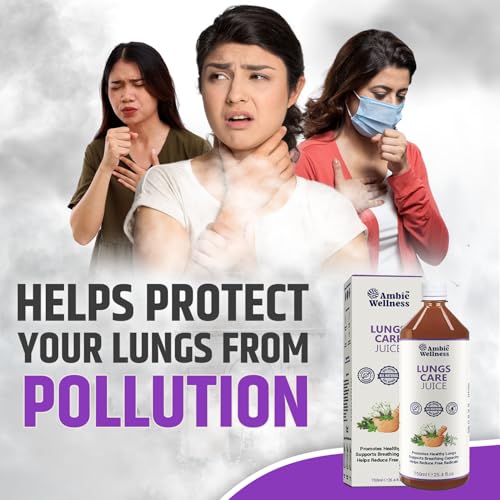 Image of Lungs Care Juice 750ML | Herbal Lung Tonic for Detox & Respiratory Support | Ayurvedic Juice with Mulethi, Tulsi, Vasaka | Natural Juice for Smokers & Pollution