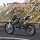 WOOSTAR 188mm Scheibenbremsplatte 4 Schrauben Montage Ersatz für 110ccm 125ccm Apollo Dirt Pitbike
