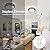 4-Pack 10Inch 30W LED Flush Mount Ceiling Light Fixtures Bright 3200LM Dimmable Ceiling Lights, 5CCT Adjustable 2700K/3000K/4000K/5000K/6500K, Ceiling Lamps for Kitchen Hallway Bathroom Bedroom Black
