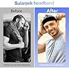 Sularpek Bandeau Cheveux Femme, 3PCS Bandeau Noir Cheveux Sport, 7.5cm Bandeau Large Cheveux Femme, Yoga Headband Exercice Accessoires Cheveux Femme pour Exercice, Sportif, Cyclisme #3