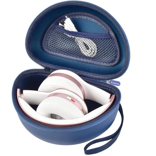 COMECASE Case for Beats Solo 4/Studio Pro Headphones with Mesh Pocket