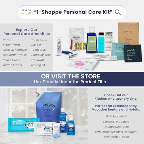 Infuse White Tea & Coconut Travel-Size Hotel Toiletries Set