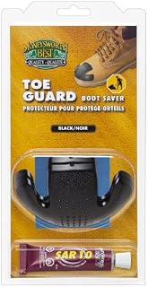 Moneysworth & Best Toe Guard Boot Saver, Black, Large