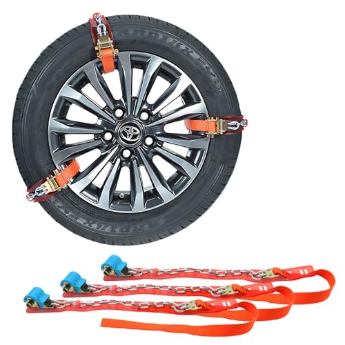 MAXWIN �����p�b�h�t ������ �^�C���`�F�[�� ������ 6�{�� �W���b�L�s�v �A�C�X�o�[�� �ً}�E�o�p �ėp �R���p�N�g�J�[ �~�j�o�� SUV �X�^�b�h���X�^�C�����p 14�`15�C���`���� K-TIR08-M6