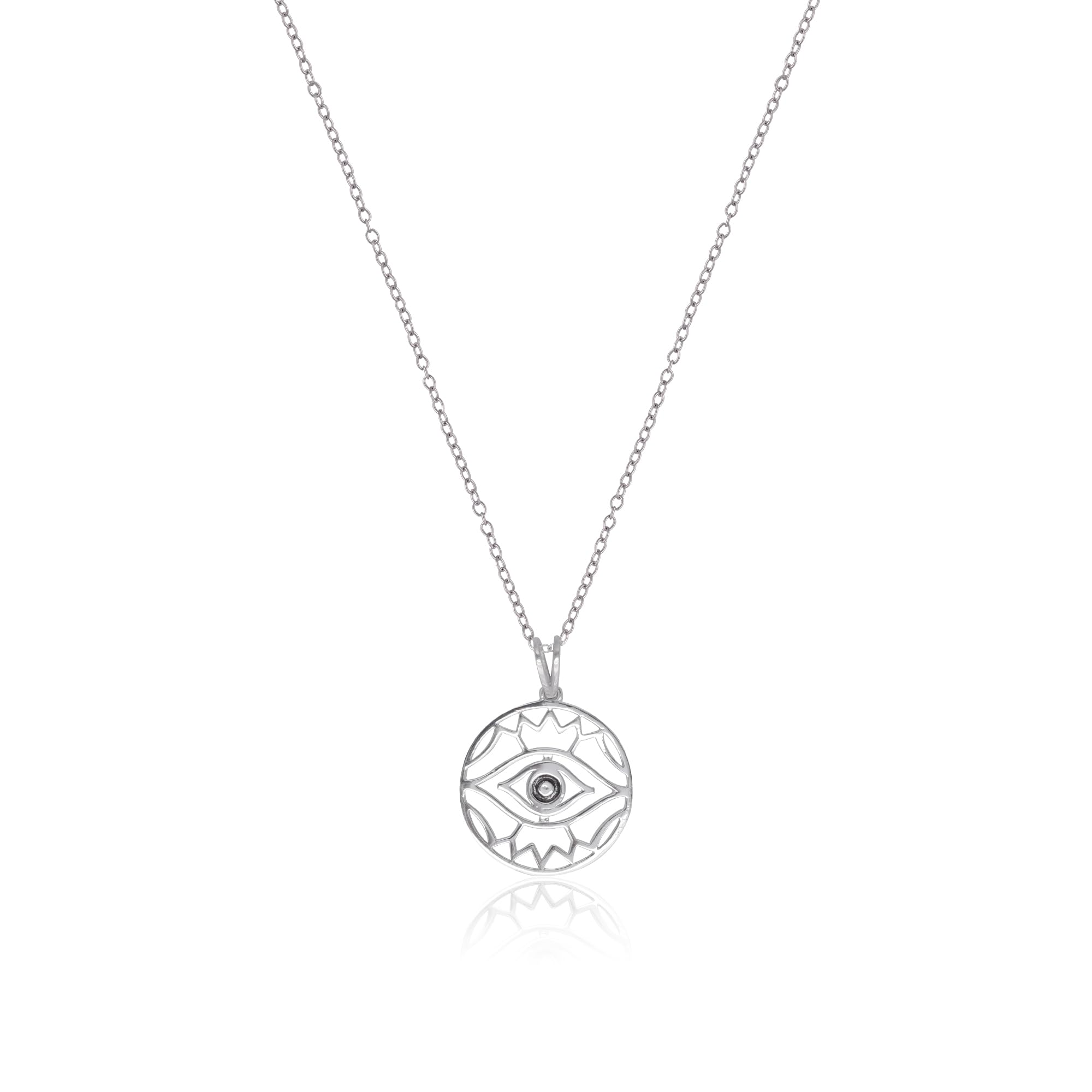 Silver Evil Eye Charm | Authenticity Certificate & 925 Stamp | Gift for Women and Girls-image-28