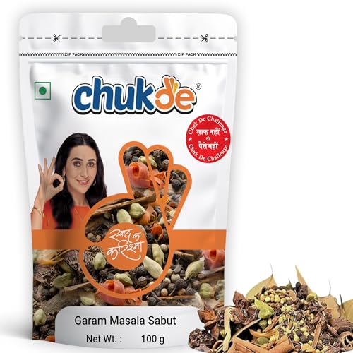 Image of Chukde Garam Masala, Whole Spices Blend of 13 Spices, 100g