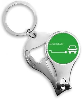 Plugue de carregamento para veículos energéticos protegem o meio ambiente anel de alicate de unha chaveiro abridor de garrafa cortador
