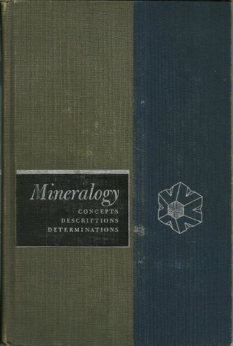 Mineralogy: Concepts, descriptions, determinati... B0006AVYPY Book Cover