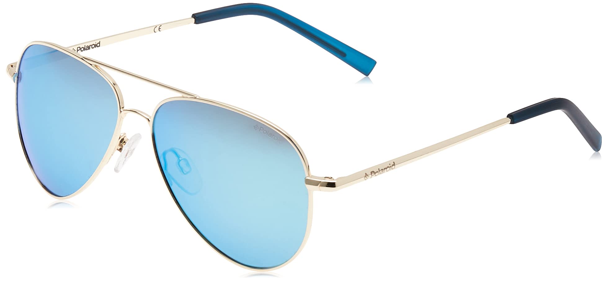Polaroid KIDS Kinder Brille PLD 8015/N Größe 52-12 mm Gold polarisiert