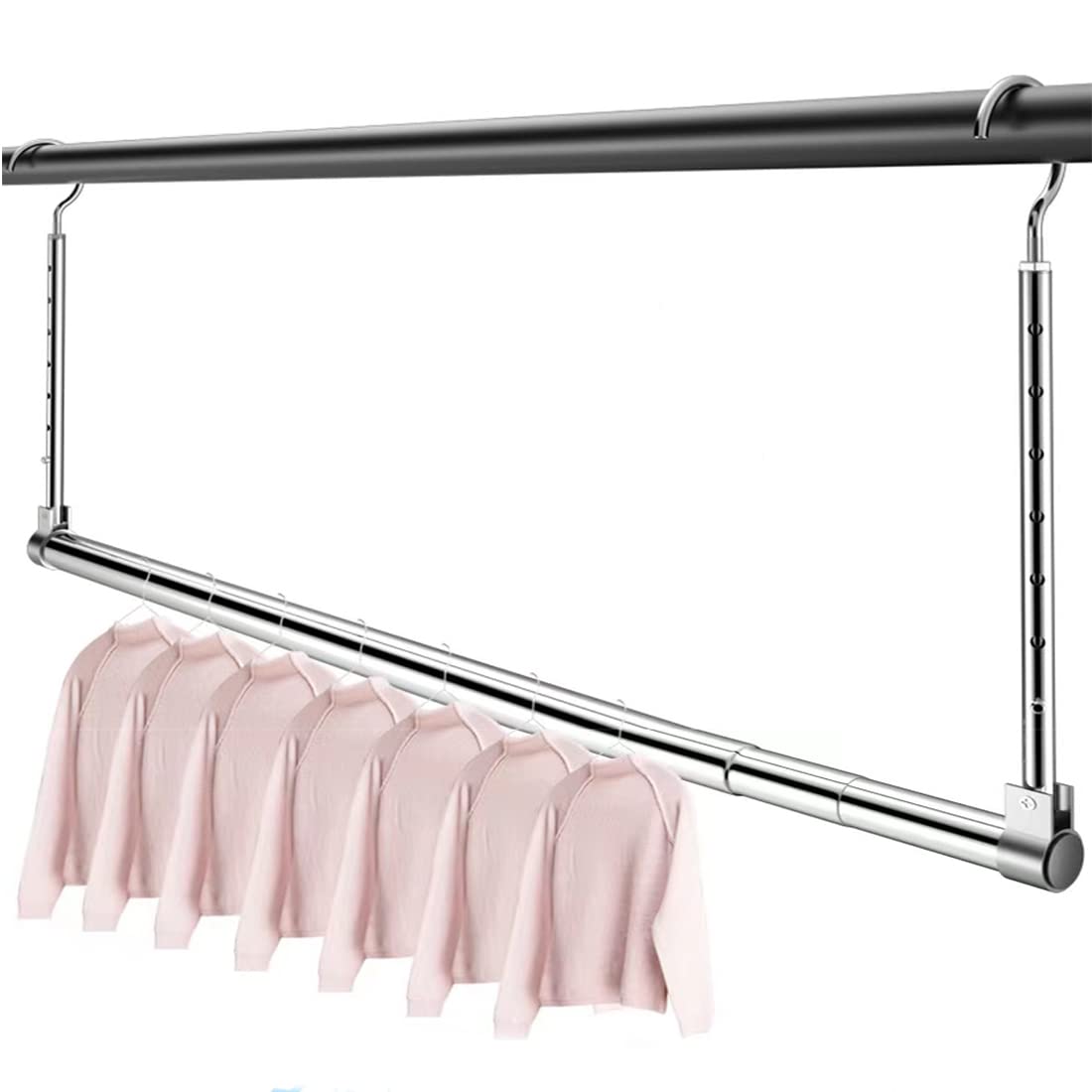 Amazon.co.jp : 洗濯物干し伸縮式 室内物干し突っ張り物干し パラソル