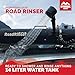 Offroading Gear 4x4 Road Rinser 14 Liter Pressurized Water Rinser Tank & Shower| Can fit on Roof Rack or Hitch Mounted| Great for Camping| Overland| Beach| Etc. | Black