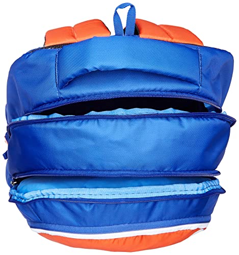 Image of Skybags Casual Backpack 34L with 3 Spacious Compartments, Front Pocket & Built to Last Shoulder Strap | Blue | Riddle