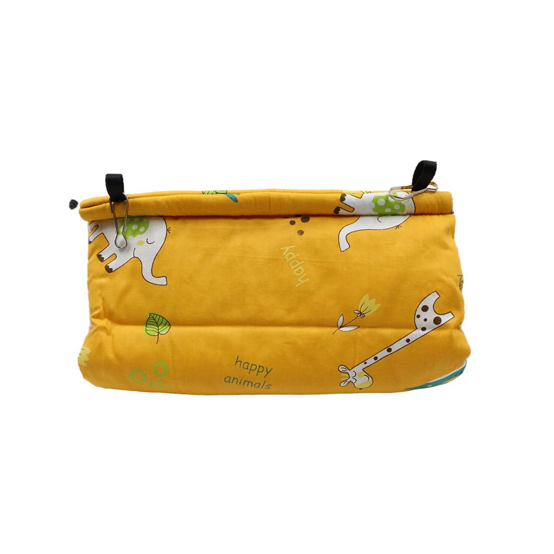 Papagei Hängematte - Plüsch Nest Für Vögel, Grau 17x13x12cm