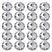 RDEXP Sofa Headboard Upholstery Crystal Buttons Pack of 20 (Diameter:20mm)