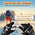 Heated Gloves, Electric Heated Gloves with 5V 5000 mAh Rechargeable Battery for Men and Women, 3 Heating Temperature Adjustable for Outdoor Activities, Motorcycle, Cycling, Hiking, Skiing