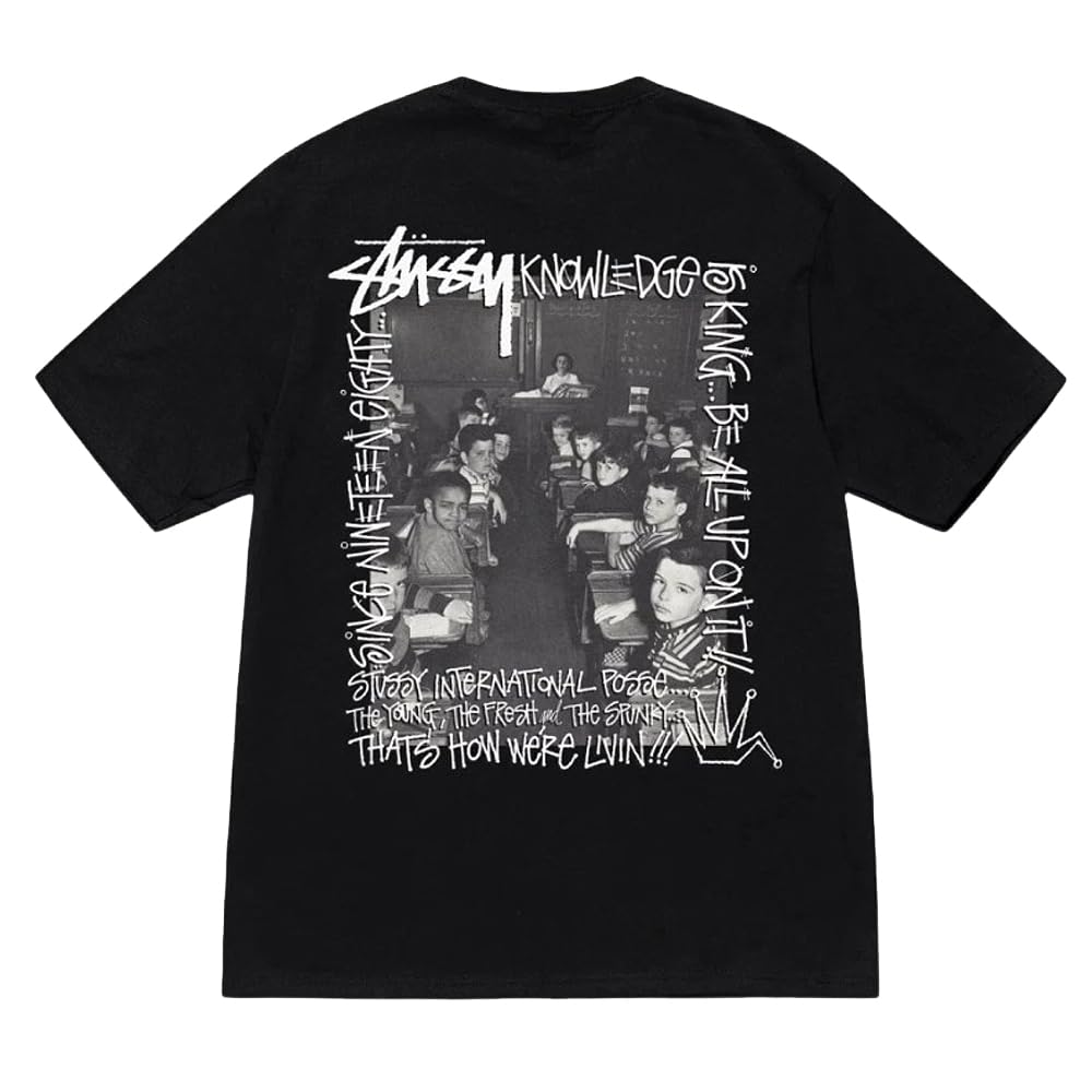Amazon | [ステューシー] 半袖プリントTシャツ CLASSROOM TEE