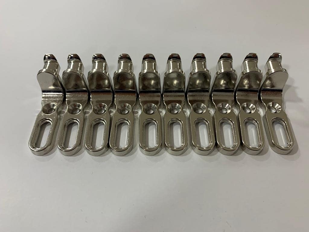 Dolap Arkalık Tutacağı Tırnak 8mm Montaj Aparatı 10lu Tüm Marka Ürünlere Uyumlu