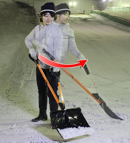 YARD FORCE スノースコップ YFSS-C01 + UVカット付き保護メガネ ゴーグルタイプ付 の商品画像 5