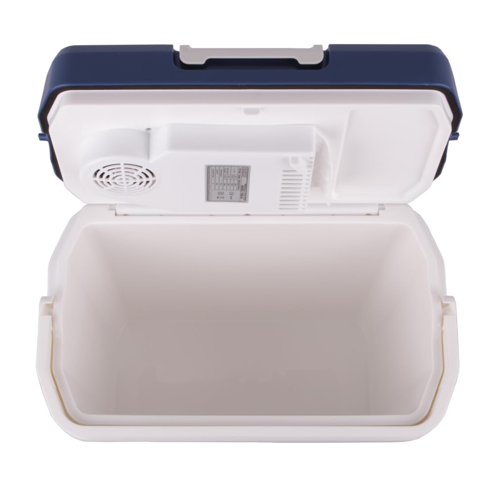 Kühlbox TKB24 tragbarer Kühlschrank 12V/230V – Thermoelektrisch, Warmhaltefunktion, ideal für Auto & Camping, ECO-Modus, Energieklasse E
