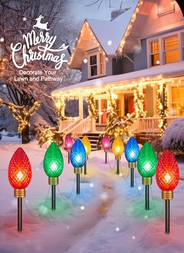 Luces Navideñas Super Jumbo C9 Multicolor Exterior 11FT miniatura 3