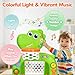 Toddler Basketball Hoop & Soccer Goal, Baby Toys for 1 2 3 Year Old Boys Girls, Kids Sports Toy with Light Sound Music, Dinosaur Toys for 12-16-18 Months, Christmas Birthday Gifts for Ages 1-3