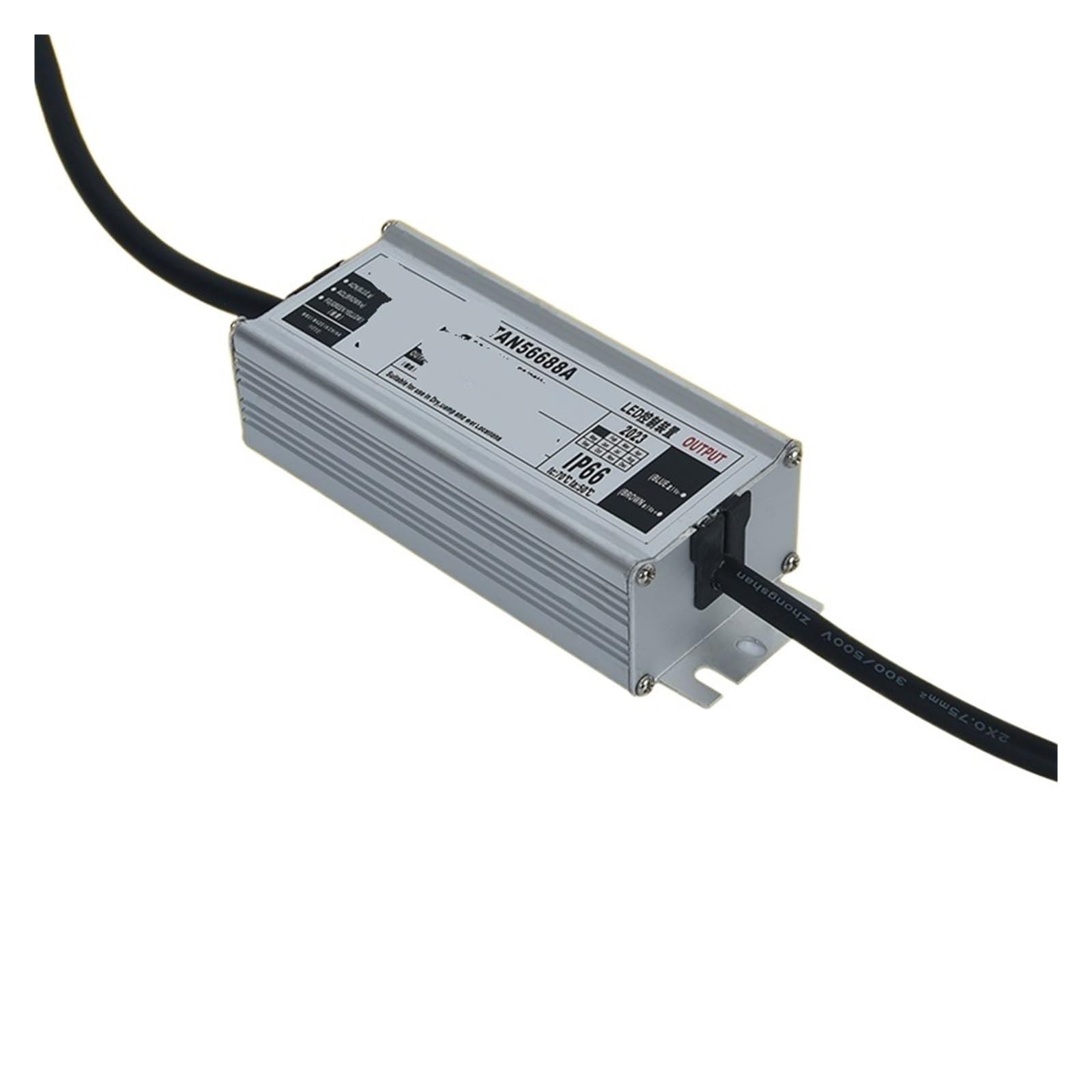 Ballast de puissance LED 80W étanche avec protection contre la foudre pour lampadaire extérieur