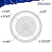 12” Whirlpool Microwave Glass Plate W11367904 Compatible with 12” KitchenAid microwave plate W11291538 Microwave Parts for Over the Range Microwave WML55011HS07 WMH31017HZ08 UMV1160CB3