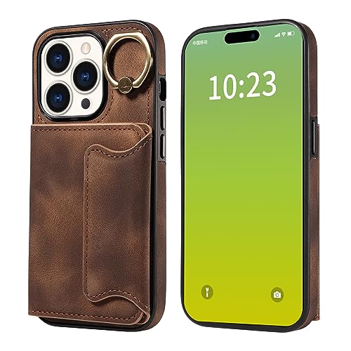 Étui iPhone 15 Pro avec béquille et double fermoir : ergonomie totale