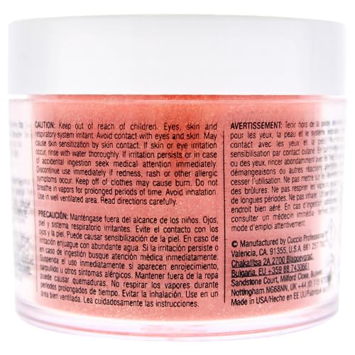 Cuccio - Pro Powder Polish Nail Colour Dip System - Orange With Gold Mica - for Women - Nail Powder - 2 oz - Image 3