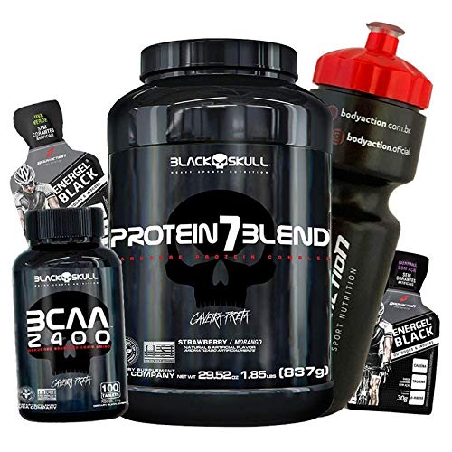 Kit Combo Suplemento Whey/wey Protein Isolado Sem Lactose + BCAA 2400mg – Amendoim