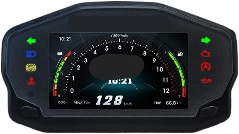 Motorcycle Speedometer Motorcycle Meter Dashboard Tachometer Tachometer Gauge Instrument Dual Tachometer Odometer Instrument Panel