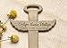 Angel Wing Memorial Cross - Garden or Roadside Marker - Handmade Wood Grave Marker