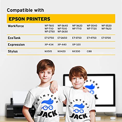 Image of Printers Jack 440ml Sublimation Ink for Supertank Inkjet Printer ET-2400 ET-2720 ET-2760 ET-2800 ET-2803 ET-2830 ET-4800 ET-3760 ET-2850 ET-7720 /Upgrade Version /Offer Free ICC Printing