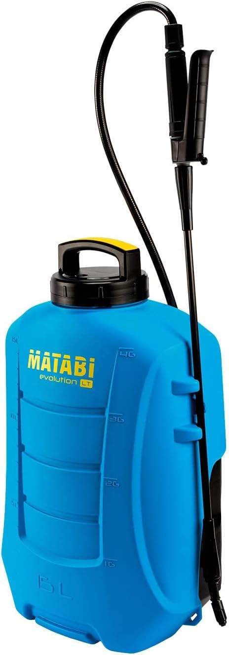 Matabi Pulvérisateur Électrique - 15L- Pulvérisateur Électrique à Batterie - Idéal pour Potager et Jardin - Sac à Dos pour Pulvérisation Compact - Sans Pompe Manuelle - Evolution 15LT - Fabriqué en EU