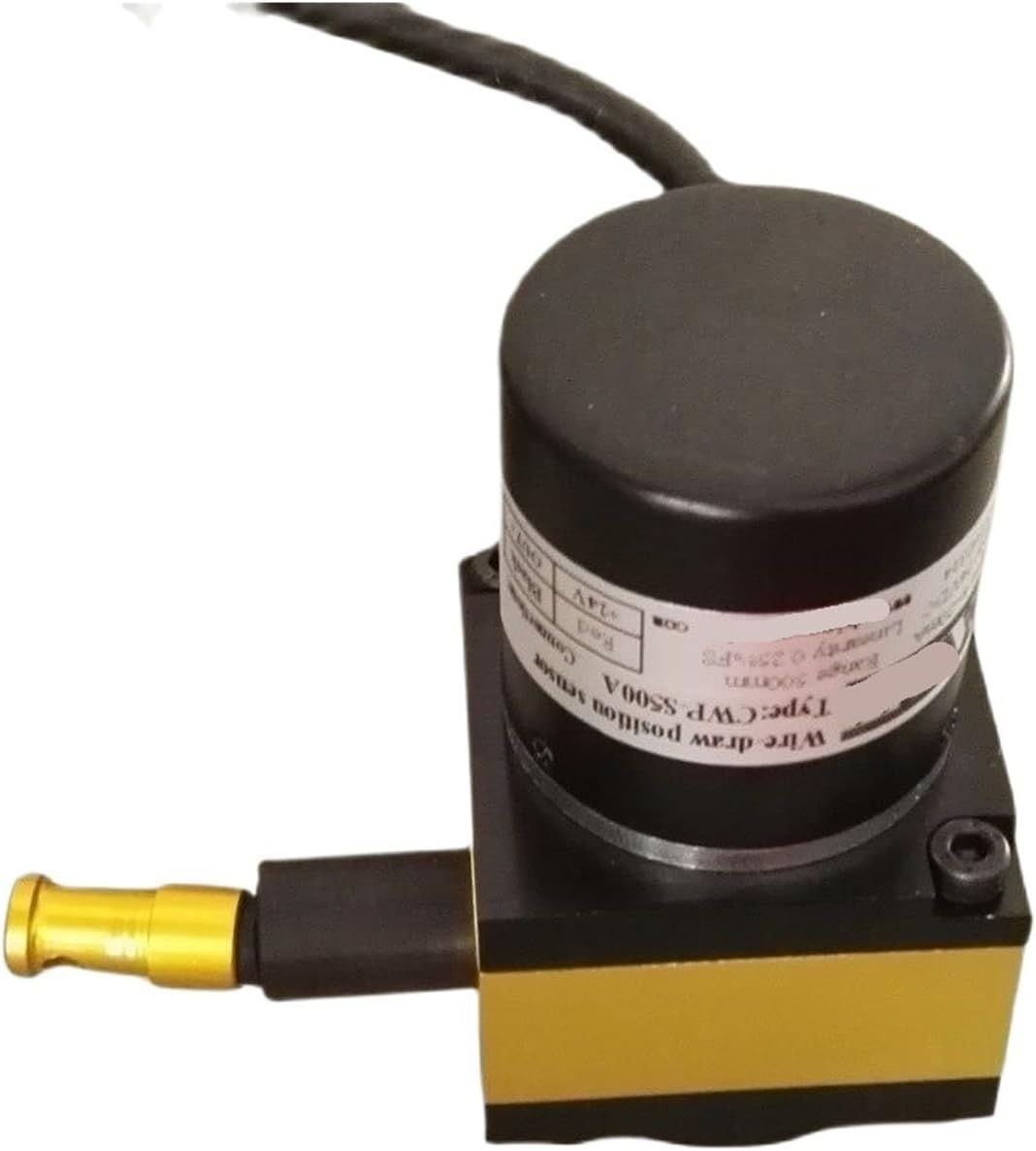CWP-S200 Linear Position Sensor 200mm Range Rotary Potentiometer Draw Wire transducer(4 to 20mA Output)