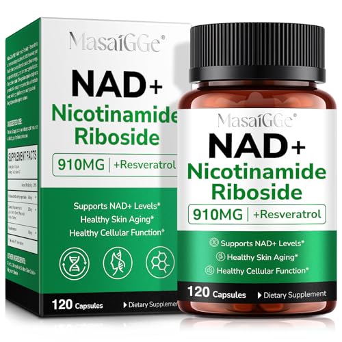 NAD Supplements for Women, 120PCS NAD+ Supplement for Anti Aging and Cell Regeneration,Supports Cellular Energy, Brain, Muscle,Take 1 Daily | 1 Bottle