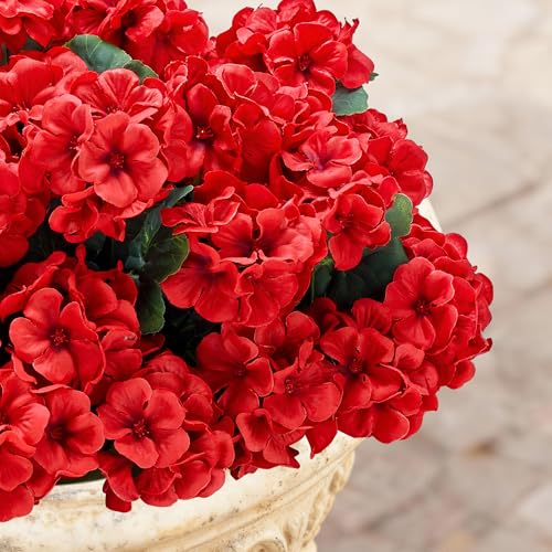 50% Off Realistic UV-Resistant Artificial Geranium Flowers - Image 5