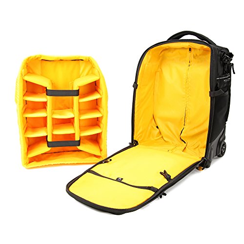 Vanguard Alta Fly 49T Dslr Camera Bag, 2 Wheel Trolley, Black, Full-Size #TOP7