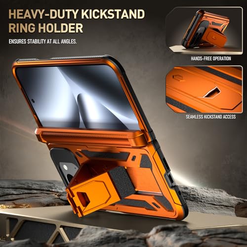 Coque Google Pixel 10 Pro Fold robuste Spartan orange protection intégrale