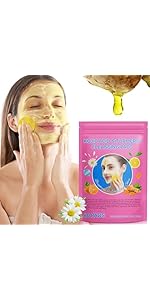 Turmeric Face Scrub Pads, Turmeric Kojic Acid Cleansing Pads with Vitamin B5, Vitamin C Turmeric,...