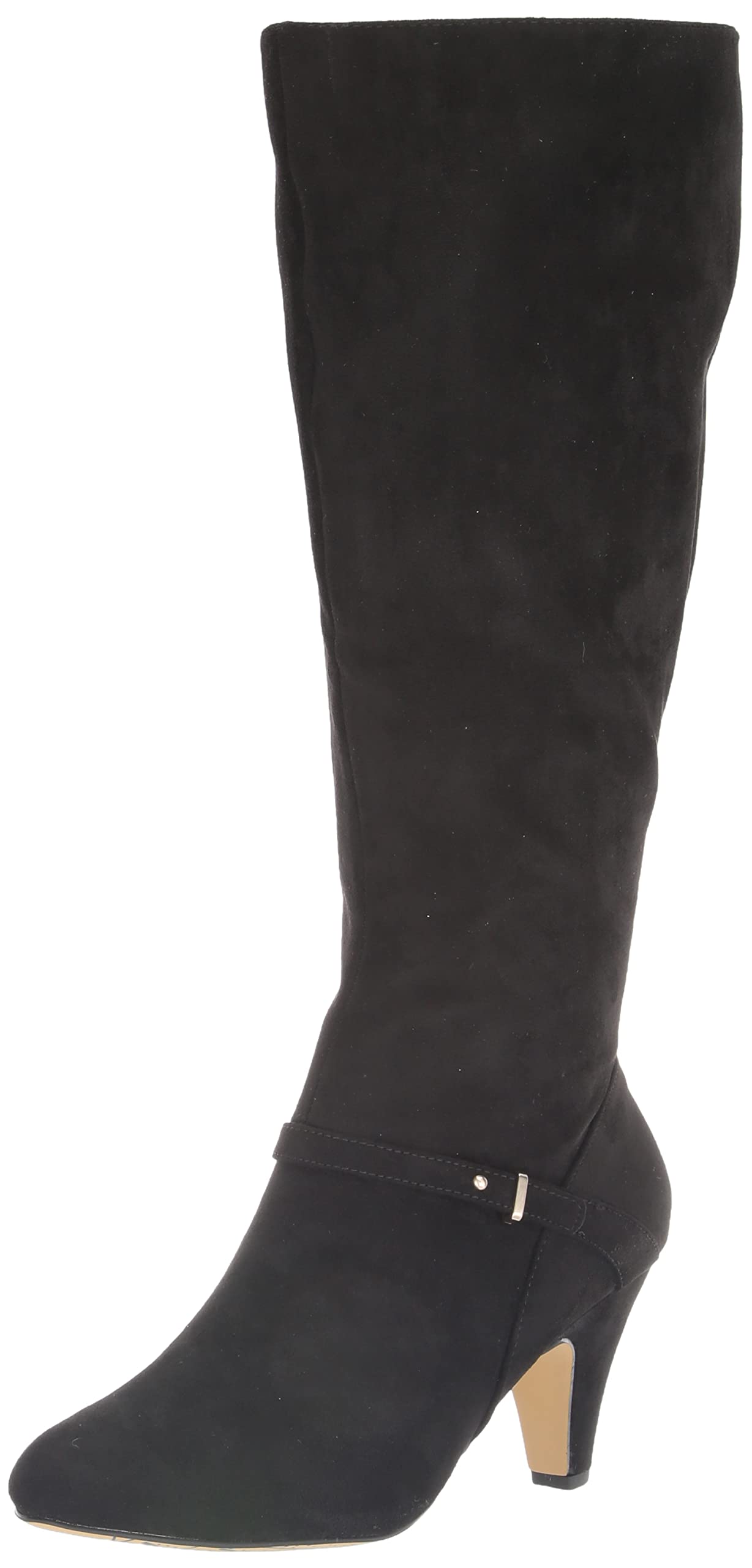 Bella Vita Women's Bronx Ankle Bootie – Harness Detail Moto Boot With 2.5" Block Heel
