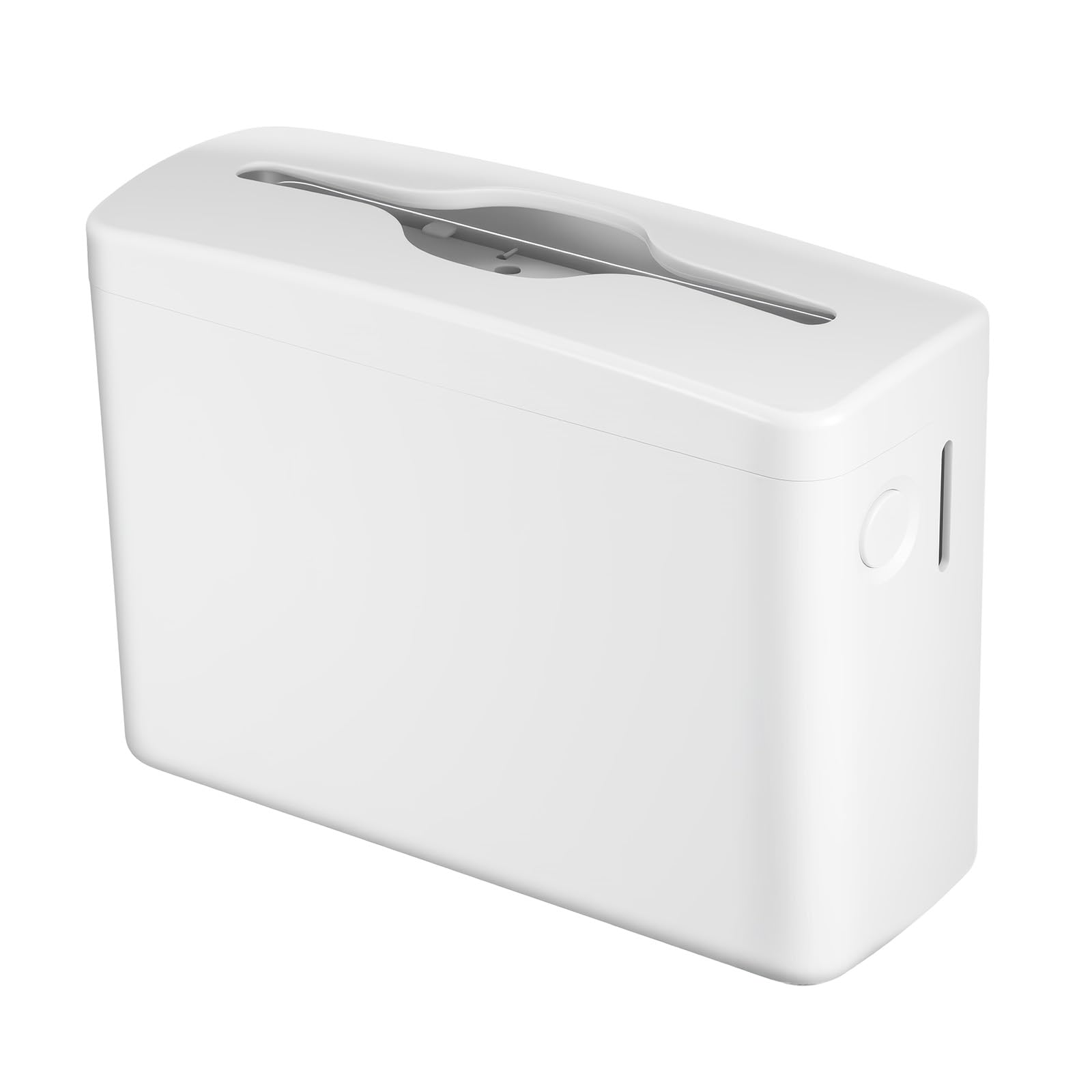 Nzwbshssp White Countertop Paper Towel Dispenser For Multifold Z-Fold Trifold Hand Towels Plastic Tissue Box Napkin Dispenser For Bathroom Home Kitchen Toilet Office Restaurant(White)