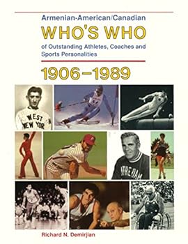 Hardcover Armenian - American-Canadian Who's Who of Outstanding Athletes, Coaches and Sports Personalities Book