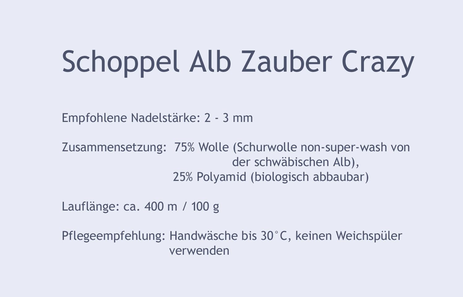 Schoppel Wolle Zauberball Alb Zauber Crazy – Bunte Sockenwolle Mit Farbverlauf – Nachhaltig & Weich