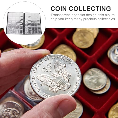 Álbum de monedas portátil para convenciones y muestras numismáticas 7