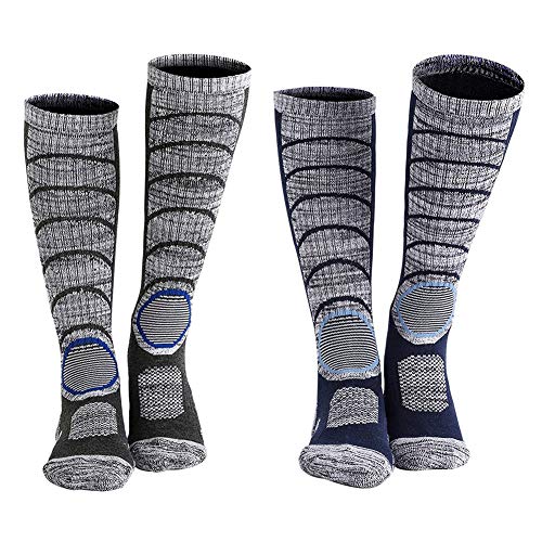 Ski Socks Women Men,Thermal Skiing & Snowboard Cotton Socks, Cold Weather, Winter Performance